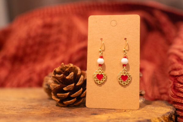 Elegant Heart Earrings