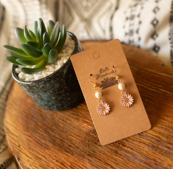 Delightful Daisy Earrings (lots of color options) - Image 3