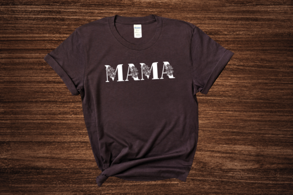 Mama Minimalist Floral T-Shirt - Image 8