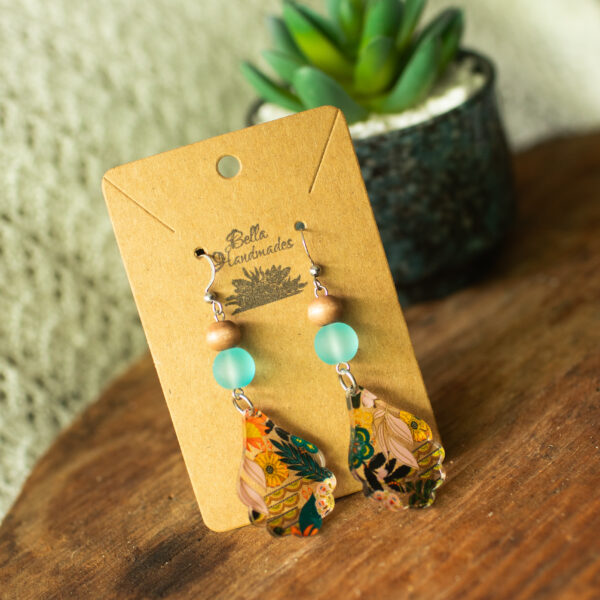 Fancy Florals Drop Earrings