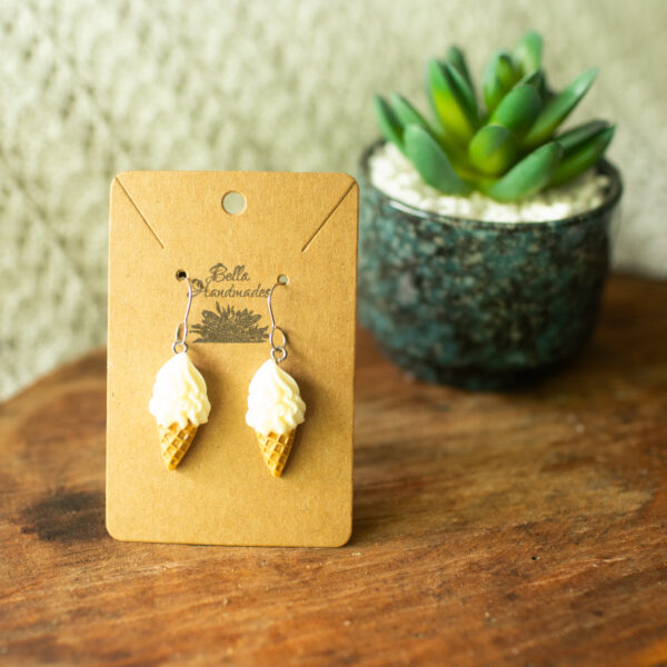 Ice Cream Cone Earrings