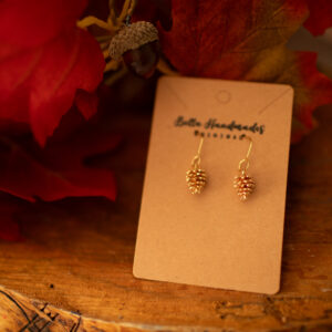 Elegant Pinecone Earrings (2 variations)