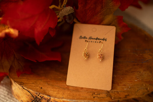 Elegant Pinecone Earrings (2 variations)