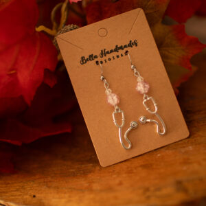 Sparkle Stethoscope Earrings
