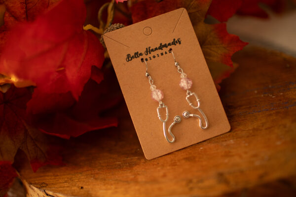 Sparkle Stethoscope Earrings