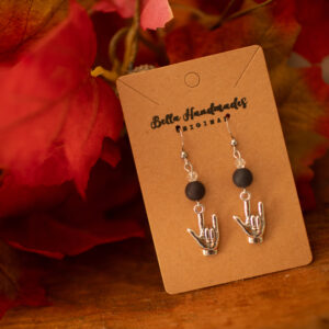 I Love You Sign Language Earrings