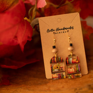Autumn Bookcase Earrings