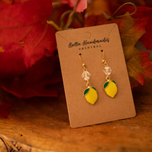 Lemon Sparkle Earrings